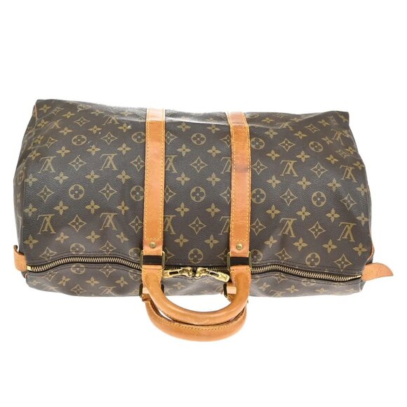 LOUIS VUITTON Keepall 45 Travel Hand Bag Monogram Leather Brown M41428 86YH515 - Picture 5 of 16